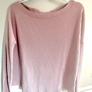 Aeropostale Seriously Soft Waffle Knit Long Sleeve